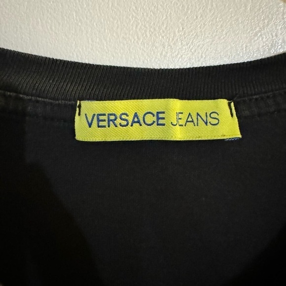 Versace Jeans Men’s Logo TShirt Size Small - Picture 2 of 8